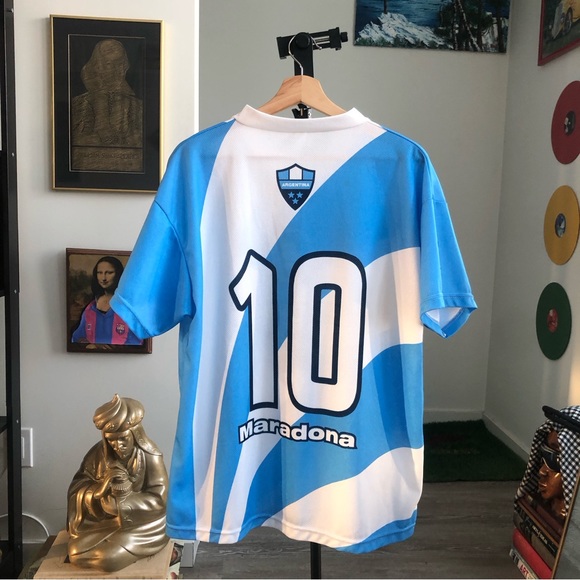 El Diego Maradona argentina #10 fan jersey - Picture 5 of 11